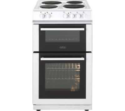 BELLING  FS50ET 50 cm Electric Solid Plate Cooker - White
